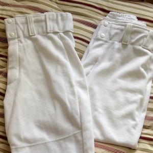 Unisex Poly Baseball Pants